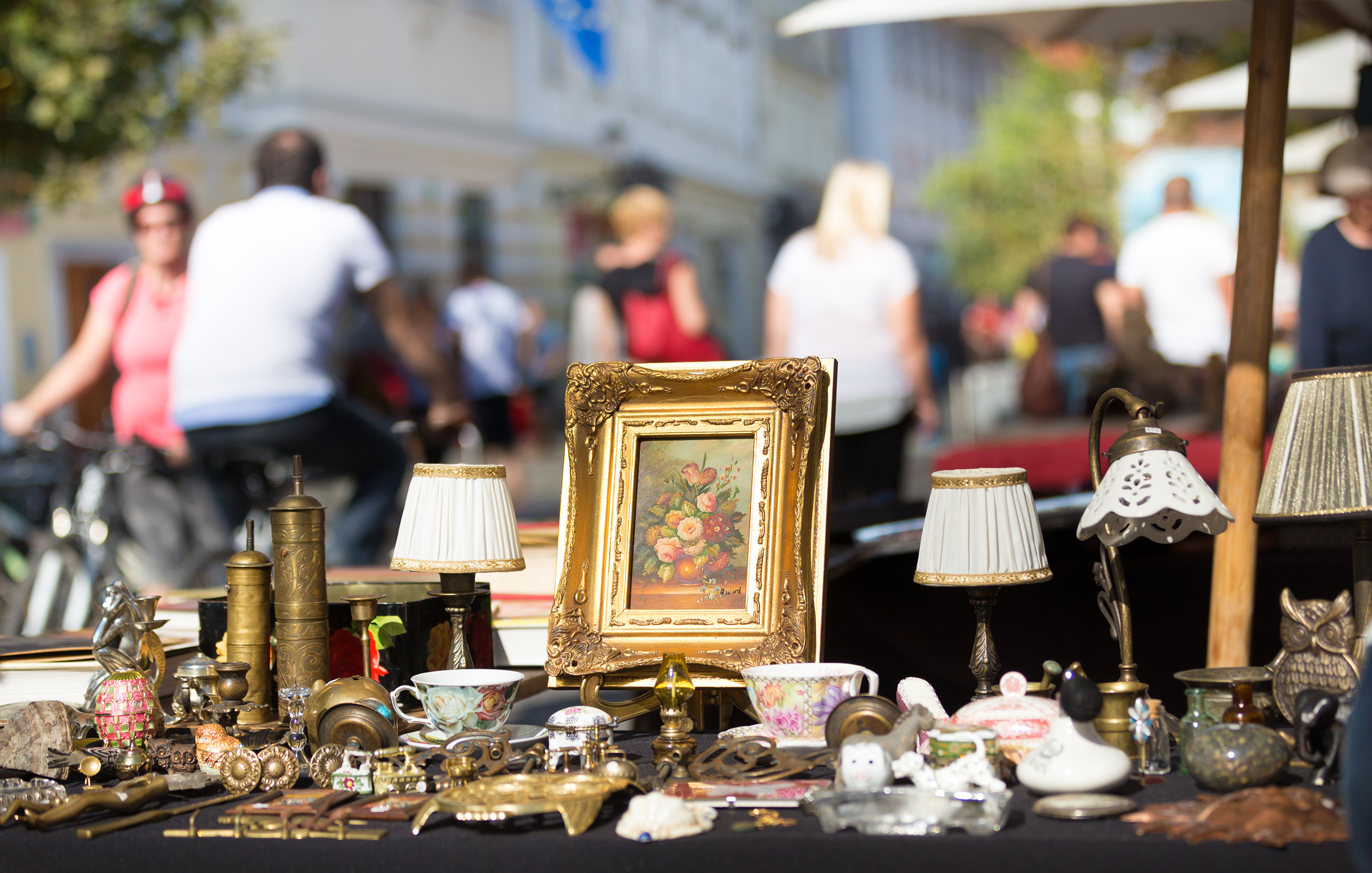 Sunday flea market.