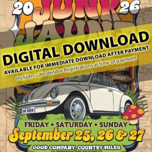 **DIGITAL DOWNLOAD** Junk Jaunt Shopper Guide 2026
