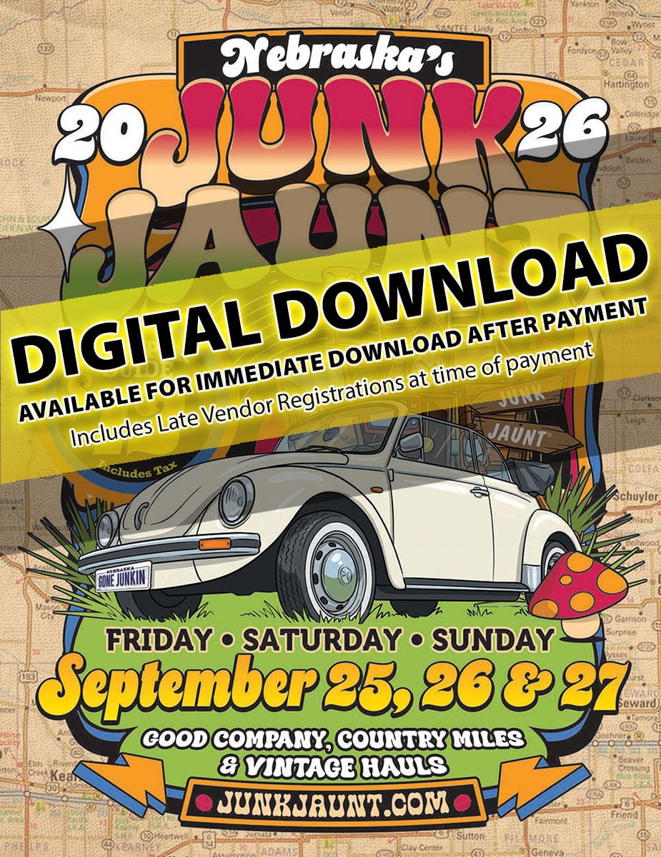 **DIGITAL DOWNLOAD** Junk Jaunt Shopper Guide 2026
