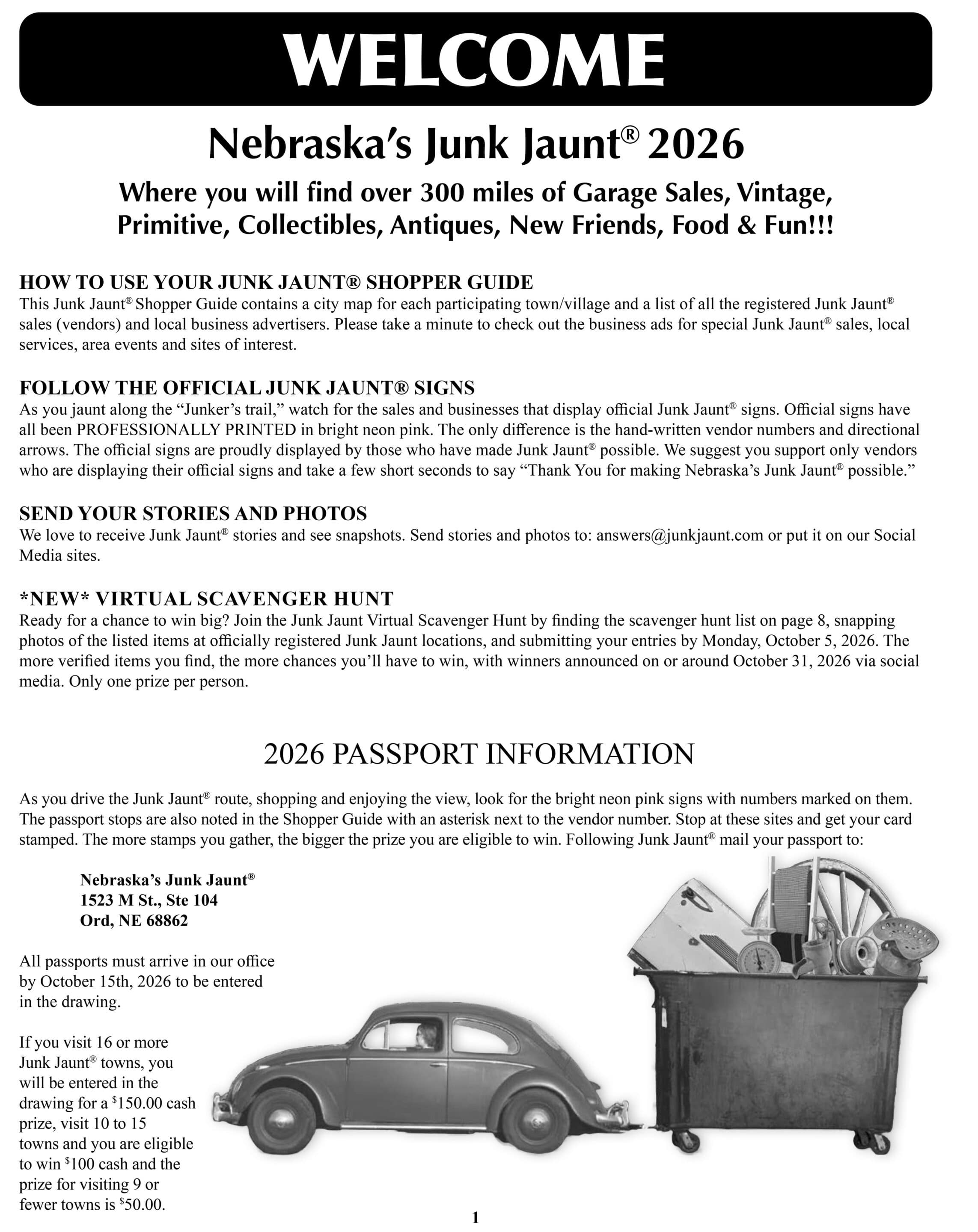 The JUNK JAUNT® SHOPPER GUIDE 2026 - Image 3