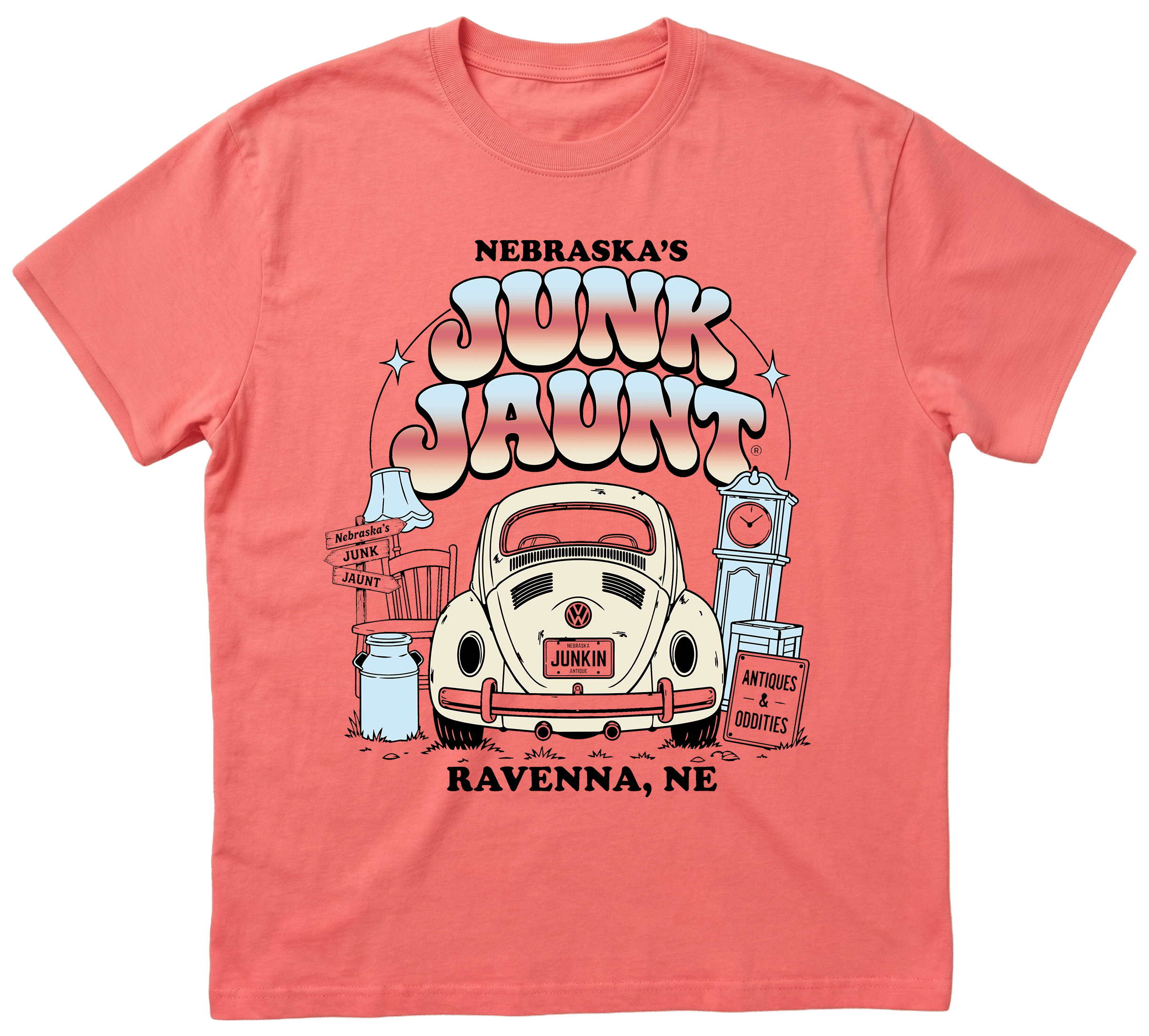 2026_Ravenna_T-shirt <br />
2025 Junk Jaunt Shirt | $25.00